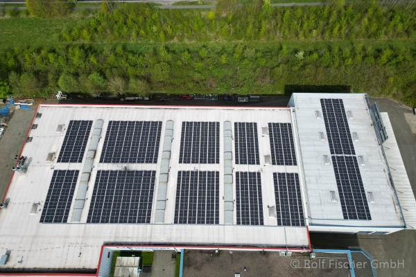 Photovoltaikanlage mit 299,25 kWp